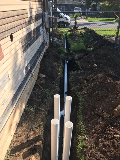 Sewer Line Install